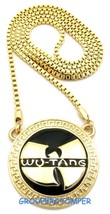 Wu-Tang Collar Nuevo Hip Hop Colgante Con 76.2cm Caja Cadena de Eslabones - £21.33 GBP