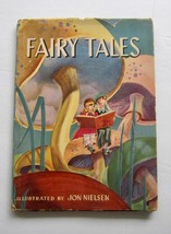 FAIRY TALES ~ Jon Nielsen ~ DJ Vintage Childrens Book ~ 1944 Rapunzel Big Claus - £11.64 GBP