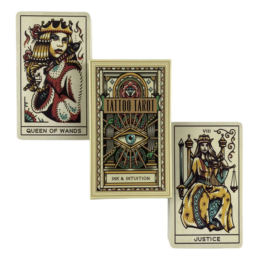 Tattoo Tarot: Ink &amp; Intuition Cards Gaining A Fascinating Insight Into What lies - £83.77 GBP