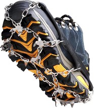 For Boots, Shoes, And Clothing, There Are Crampons, Ice Cleats, Snow Grips, And - £31.36 GBP