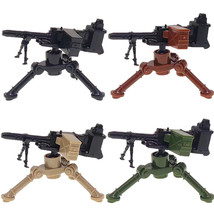 4SETS WW2 Military Building Blocks Solider Figures Gifts Weapons M2-H-JX... - $380.53 MXN