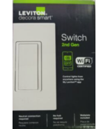 Leviton Decora Smart 15 Amp Wi-Fi Smart Rocker Light Switch with Alexa, ... - $69.67 CAD