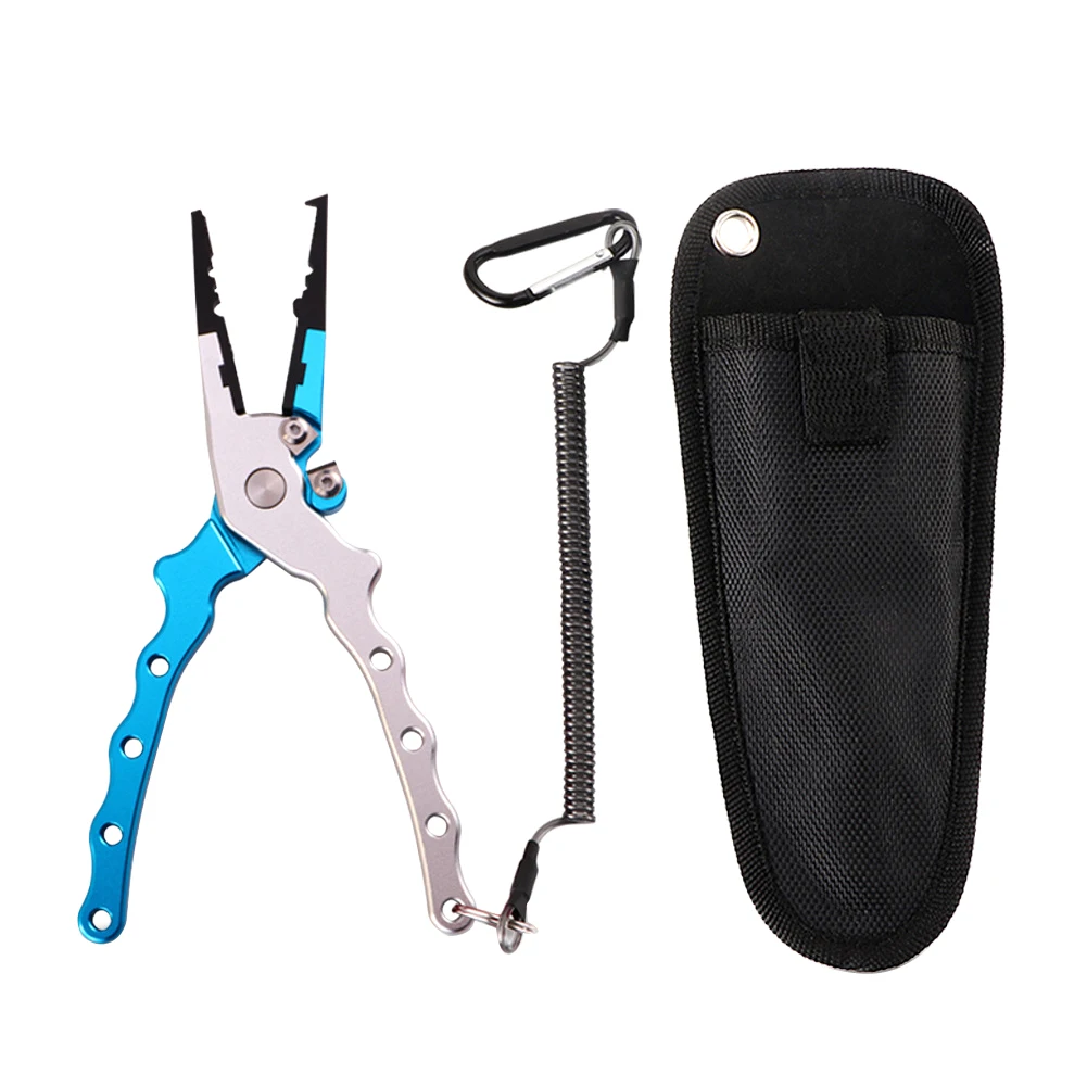 Line Cutter Outdoor Gift Oxford Bag Fishermen With Lanyard For Split Ring Hook - £19.57 GBP