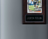 JUSTIN FIELDS PLAQUE CHICAGO BEARS FOOTBALL NFL   C - $3.95