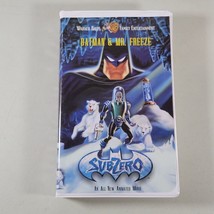 Batman and Mr Freeze Subzero 1998 VHS in Clamshell Case Animated Movie Vintage - £7.17 GBP