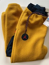 Air Jordan Mountainside Fleece Pants Pollen Yellow DC9730-781 Men Size Medium - £56.81 GBP