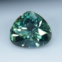 Natural Green Sapphire | Trillion Cut | 6.32 mm | 1.05 Carat | Loose Teal Green  - £575.53 GBP