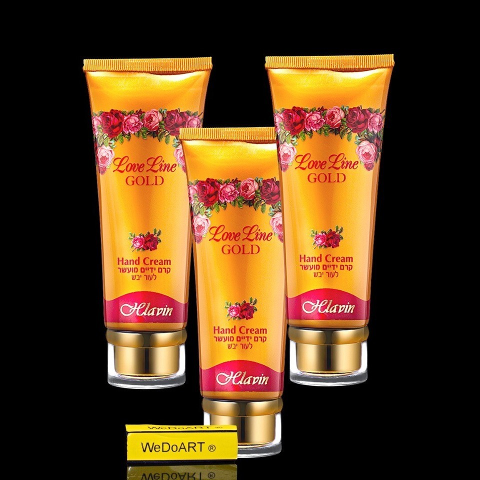 Hlavin  Love Line Gold-Enriched cream for dry hands 3 x 100 ml - $41.40