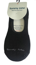 Tommy John Stay-Put Liner Mens Socks 2 Pack Black Sz 8.5-13 InvisiGrip Y... - £23.46 GBP