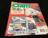 Crafts Magazine January 1990 31 Last Minute Christmas How-To&#39;s, Cross St... - $10.00