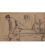 The man with the wagon - $343.00 CAD