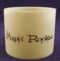Vintage Personalized Napkin Ring Celluloid Ivory Color - £15.33 GBP
