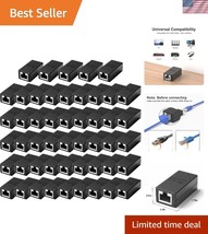 Lightweight Gigabit RJ45 Coupler, 50 PCS Ethernet Connector for Home &amp; O... - $2,802.10 MXN
