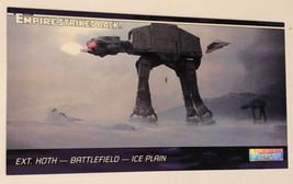 Empire Strikes Back Widevision Trading Card 1995 #35 Hoth Battlefield - $2.48