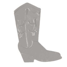 Confetti Cowboy Boot Embosed  - As low as $1.81 per 1/2 oz. FREE SHIPPING - £5.56 GBP+