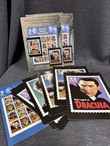 3+ - 1997 USPS Universal Classic Movie Monsters 32 Cent Jumbo Stamp Postcards - £39.69 GBP
