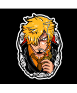 One Piece Sanji Pirate Cook Luffys Nakama Sticker Decal Truck Car Wall P... - $6.09 CAD+