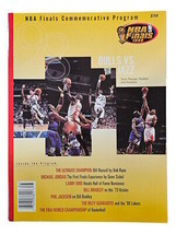 Michael Jordan Chicago Bulls 1998 NBA Finals Commémorative Programme - £7.58 GBP