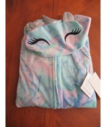 Fleece One-Piece Pajamas Size 6 7 8 14/16 Blanket Sleeper Union Hooded U... - £19.64 GBP