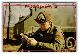 Mail Call for Elvis Presley in Uniform UNP Continental Chrome Postcard S16 - £3.09 GBP