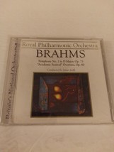 Brahms Symphony No. 2 in D Major / Acasemic Festival Overture Audio CD 1998 New - £14.25 GBP