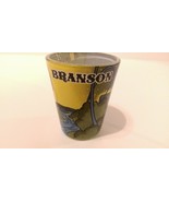 Branson Skyline Scenic Cabin Woods Fishing 2.25&quot; Collectible Shot Glass ... - $6.58