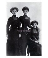 rs1718 - Princess Royal Louise, Duchess of Fife with Daughters - photo 6x4 - $4.00 CAD