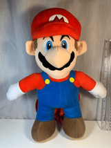Mario Figure Backpack-Nintendo Plush Bioworld 16x10 Plush Toy 2021 Kids - $15.05