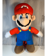 Mario Figure Backpack-Nintendo Plush Bioworld 16x10 Plush Toy 2021 Kids - £11.89 GBP