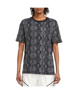 Nike Fly Womens Basketball Snake Print T-Shirt DN3051-100 Black Gray Siz... - £27.89 GBP