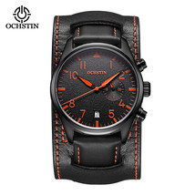  Men&#39;s Quartz Watch - Waterproof Chronograph Wristwatch LK684747390447 - £37.92 GBP