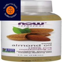 NOW Solutions, Sweet Almond Oil, 100% Pure Moisturizing Promotes...  - £10.95 GBP