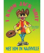 POSTCARD I know jack ScHITt Met him in NASHVILLE TN Country Music USA re... - $299.88 MXN