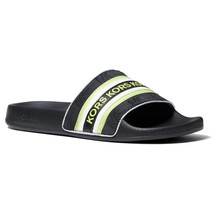 Michael Kors Gilmore Slide Sandal Black Size 8, 9 NEW IN BOX - £67.58 GBP