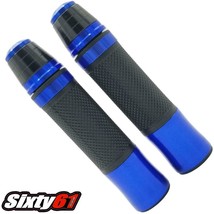 Yamaha R1 R3 R6 Blue Grips 1998-2017 2018 2019 2020 Gel Comfort Hand Bar Ends - $54.33