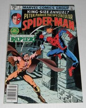 Spectacular Spider-man  annual 2...VF  8.0 grade---A..1980 comic--first Rapier - £7.47 GBP