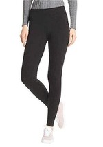 HUE Womens Wide Comfortable Waistband 1 Pack Cotton Leggings size Small, Black - £27.78 GBP