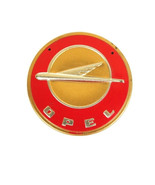 Wheaties Cereal Opel License Plate Topper Car Emblem Badge Germany Vinta... - £15.17 GBP