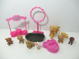 Barbie Mattel Assorted Pet puppy dog show obstacle course ring mixed lot - $13.50