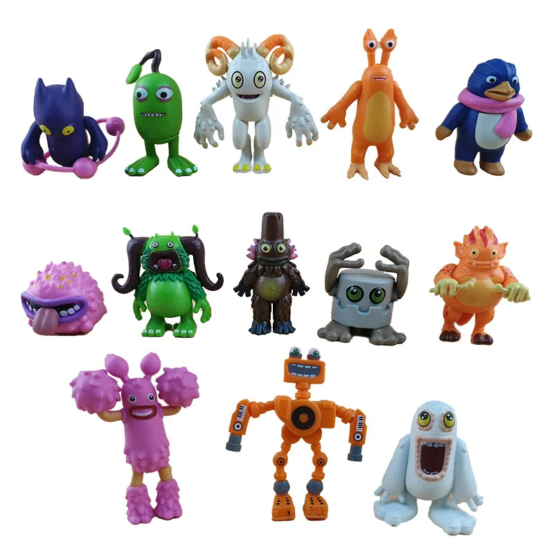 My Singing Monster Figure Set Toy Singing Monsters Figurines Plastic Toys Doll - £27.72 GBP