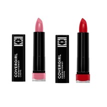 Pack of 2 Covergirl Exhibitionist Creme Lipstick 480 Pink Sherbet &amp; 510 ... - $15.94