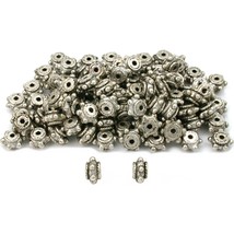 Spacer Bali Beads Antique Silver Plated 8mm Approx 100 - $13.94