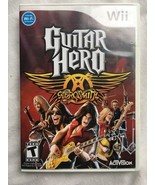 Wii GUITAR HERO: AEROSMITH Nintendo Wii 2008 - $19.75