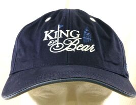 King &amp; Bear Palmer Nicklaus Imperial Golf Cap Navy 100% Cotton Adjustable - $14.11