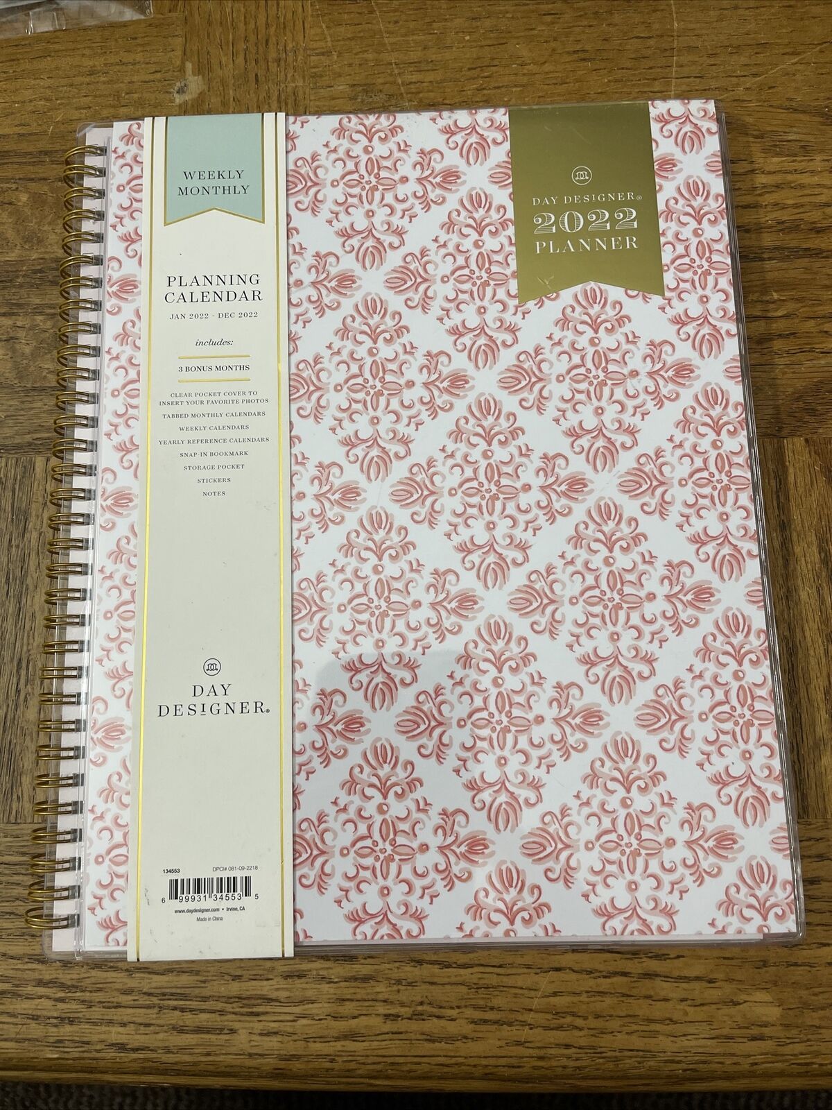Day Designer Weekly Monthly Planning Calendar 2022 - $45.42