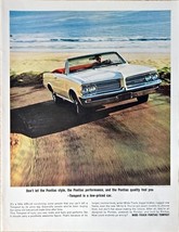Pontiac Wide Track Tempest - 140-hp 6 Horse power - 1964 Print Ad - $193.55 MXN