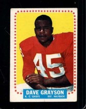 1964 TOPPS #97 DAVE GRAYSON GOOD (RC) CHIEFS *X109690 - $1.96