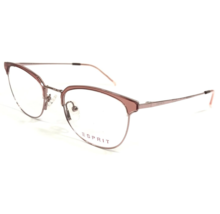 Esprit Eyeglasses Frames ET17116 COLOR.513 Clear Pink Rose Gold 50-19-145 - £36.40 GBP