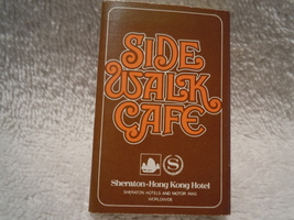 Restaurant Match Box Sidewalk Cafe Sheraton Hong Kong Hotel - $75.95 MXN