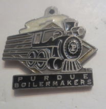 1995 Fine Pewter Purdue Boilermakers Pendant Fob Keychain  - £7.55 GBP